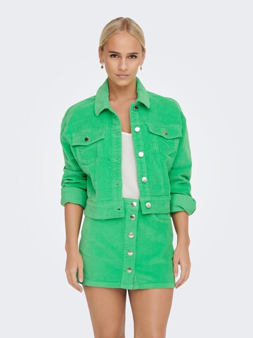 Veste mi-saison 'Malibu' ONLY en vert : devant