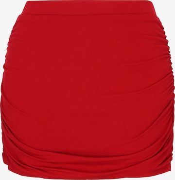 Jupe 'Festive' faina en rouge : devant
