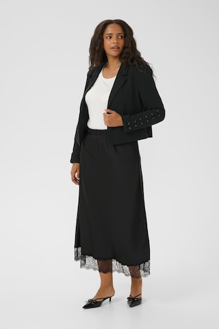 KAFFE CURVE Blazer i sort
