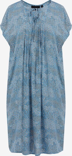 Finn Flare Kurzarm-Kleid in hellblau / schwarz / weiß, Produktansicht