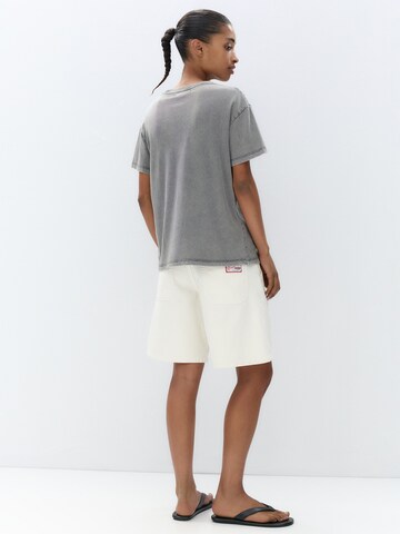 T-shirt Pull&Bear en gris