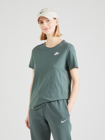 Nike Sportswear Shirt 'Club Essential' in Green: front