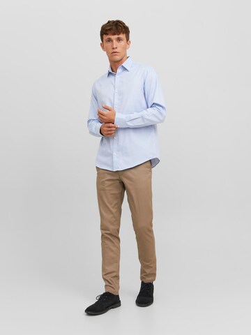 JACK & JONES - Ajuste confortable Camisa 'Belfast' en azul