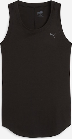 PUMA חולצות וגופיות ספורט 'STUDIO FOUNDATION' בשחור: מלפנים