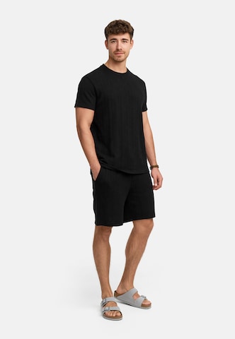 INDICODE JEANS Hausanzug 'Gelo' in Schwarz