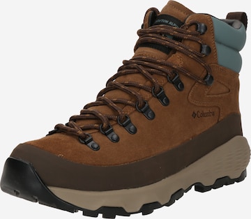 Boots 'NEWTON ALPINE PT™' di COLUMBIA in marrone: frontale