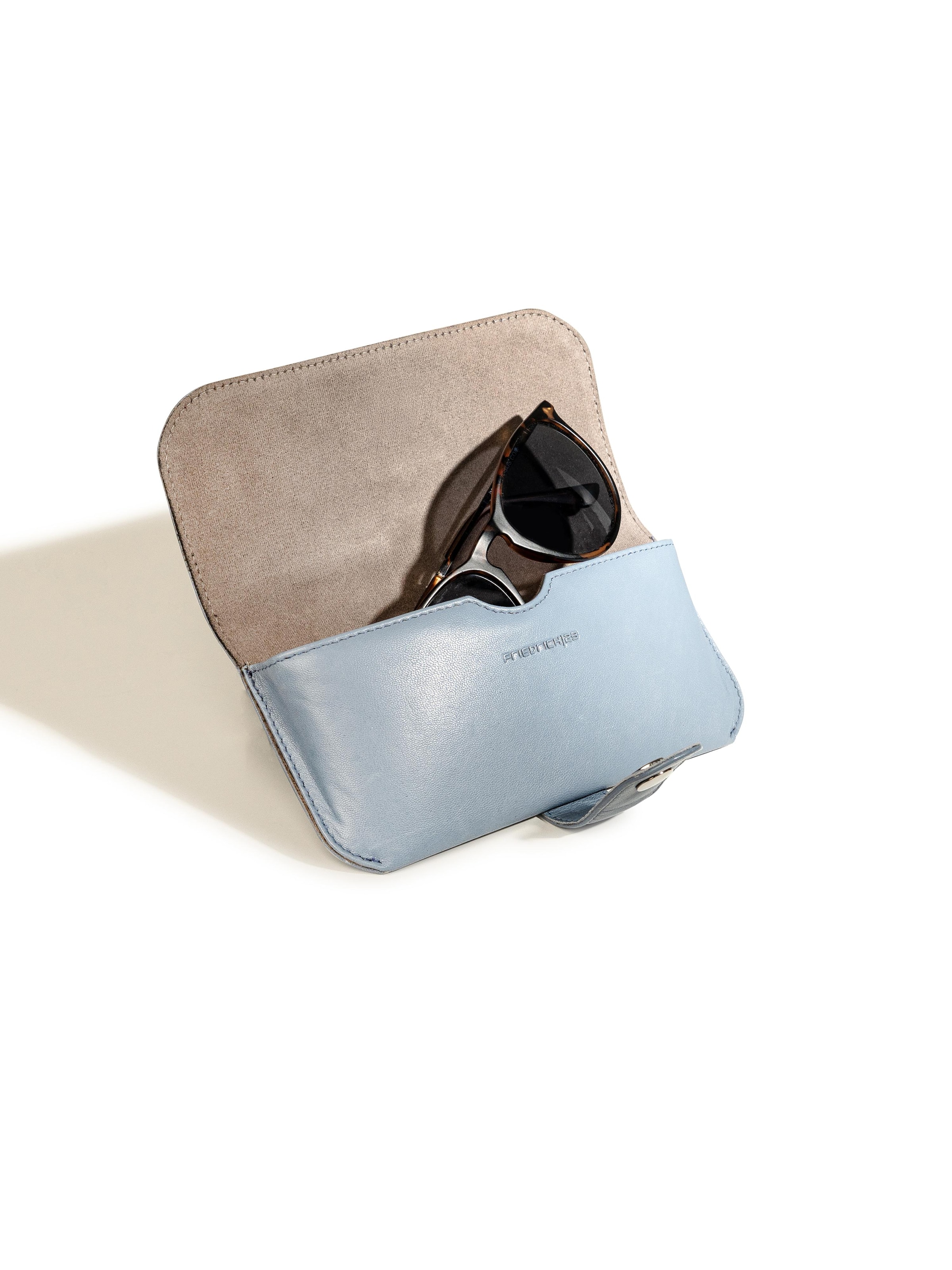 Étui 'Brillenetui - SIENNA - Leder' Friedrich23 en bleu
