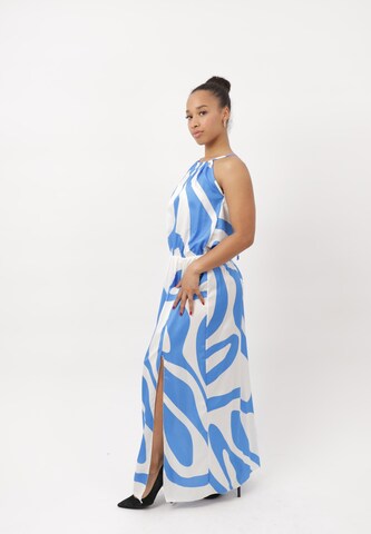 Robe Elara en bleu