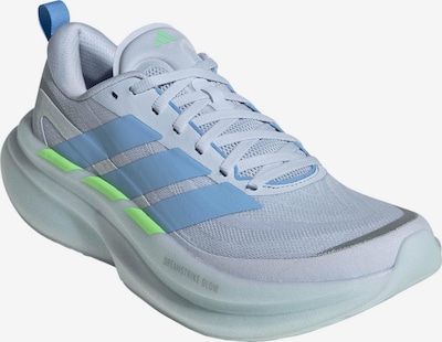 ADIDAS PERFORMANCE Juoksukengät 'Supernova Glide' värissä taivaansininen / vaaleansininen / minttu / neonvihreä, Tuotenäkymä