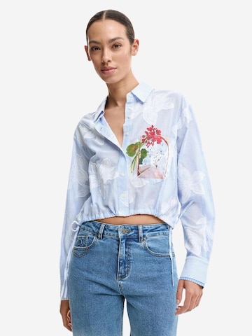 Desigual - Blusa 'CAM PARKER 26SWCW28' en azul