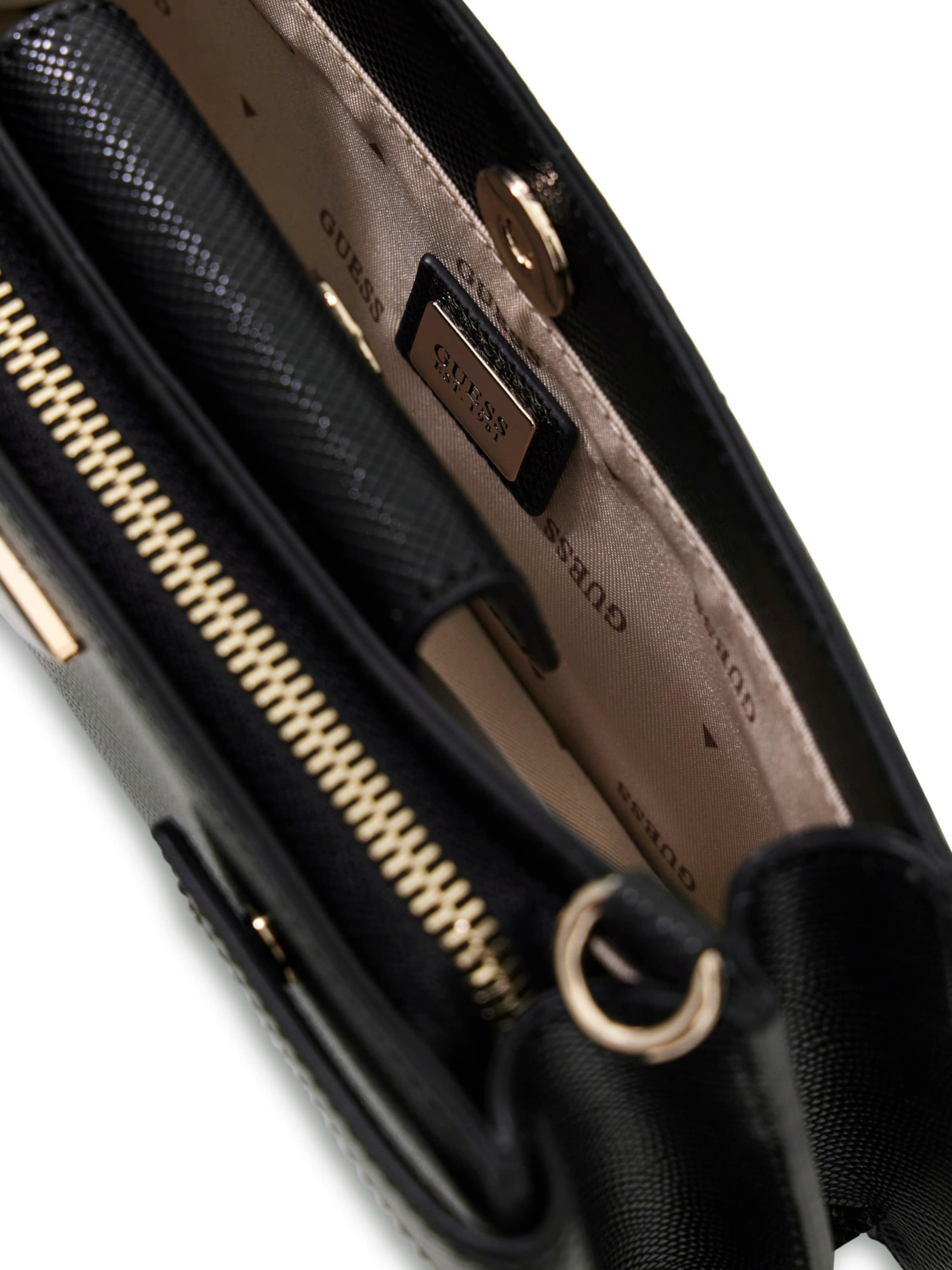 GUESS Чанта с презрамки 'SERENOVA' в черно