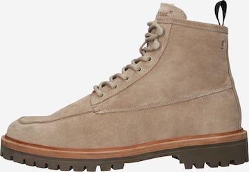 BLACKSTONE Lace-Up Boots 'Gastown Boaz CG164' in Beige: front