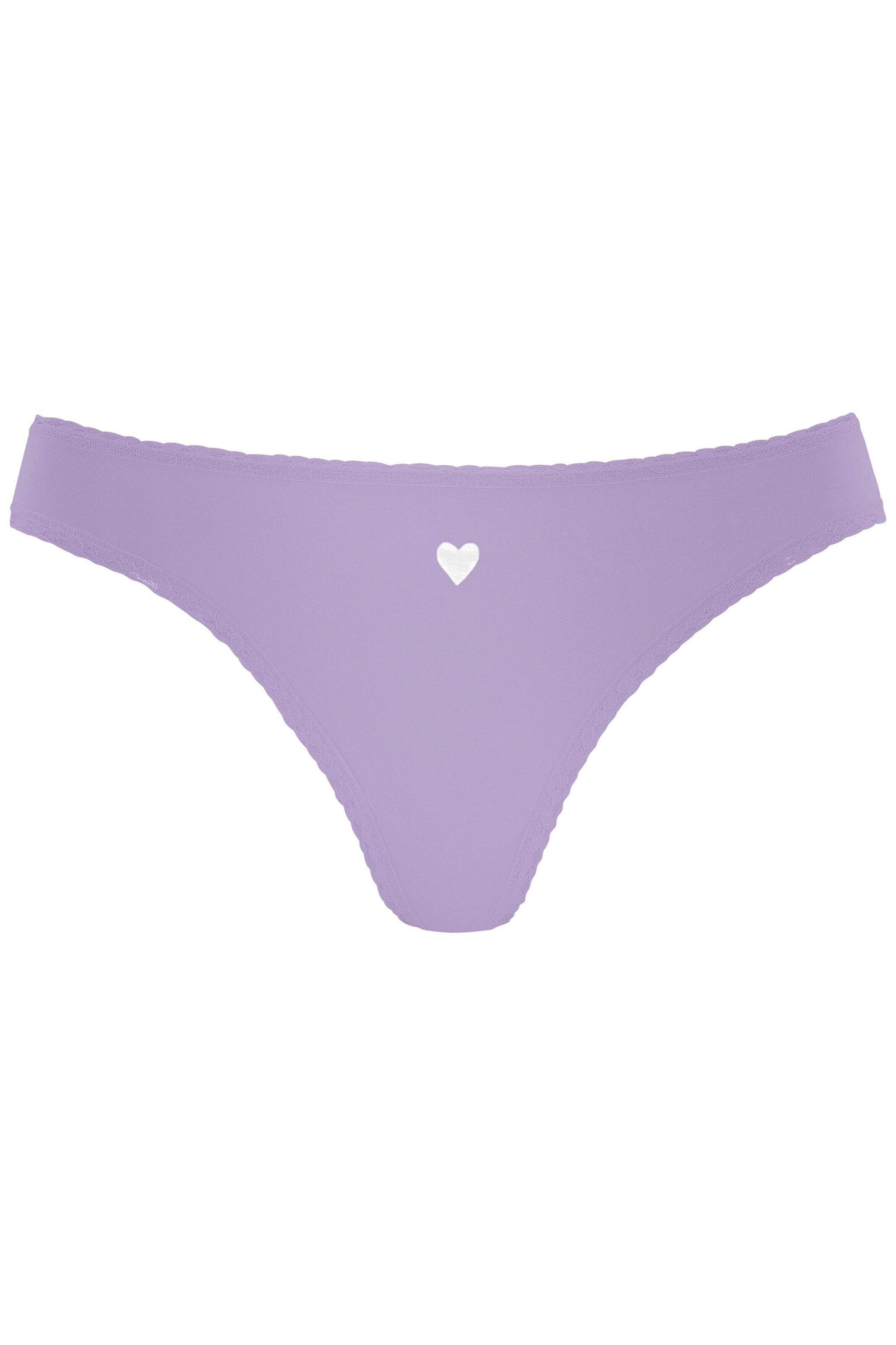 LASCANA Tanga – fialová