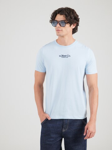s.Oliver Μπλουζάκι σε μπλε: μπροστά