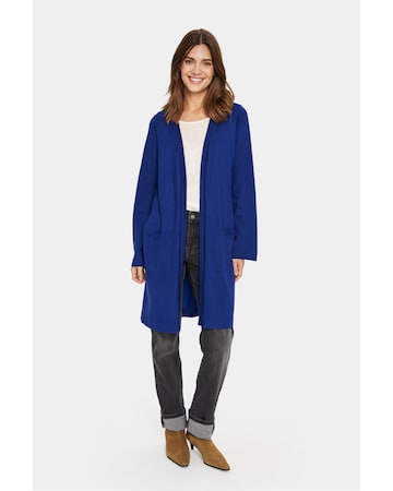 SAINT TROPEZ Strickjacke 'Kila' in Blau