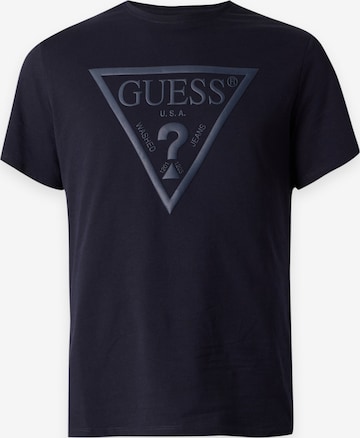 Maglietta di GUESS in blu: frontale