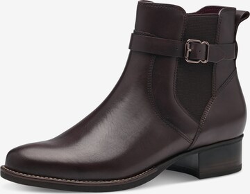 TAMARIS Chelsea Boots in Braun: predná strana