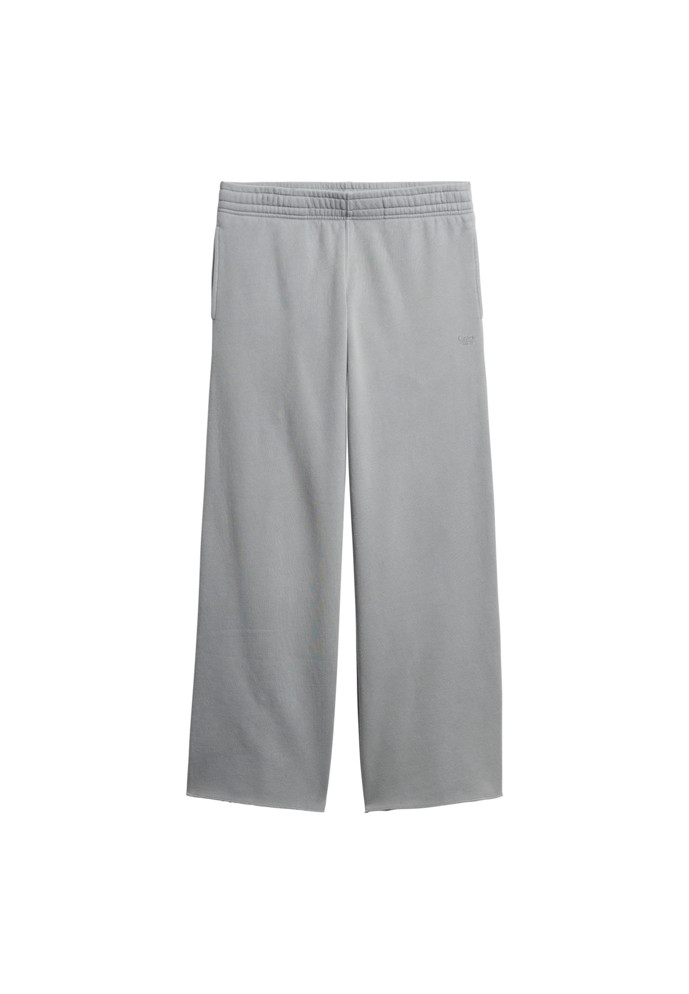 Superdry Pantalon en gris clair, Vue avec produit