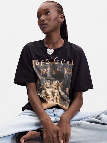 Desigual Póló - fekete: elől