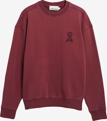 ARMEDANGELS Pullover ICONIC Å GMT DYE in Rot: Vorderseite