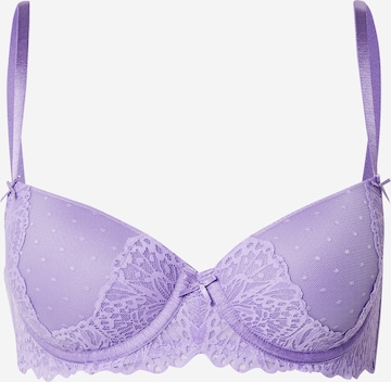purpurinė Hunkemöller Marškinėliai Liemenėlė 'Posie': priekis