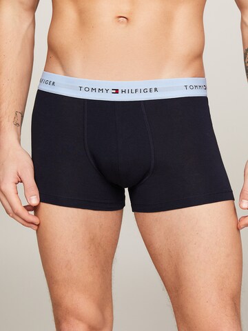 zils Tommy Hilfiger Underwear Bokseršorti 'Essential': no priekšpuses