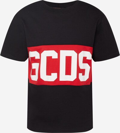 Marškinėliai iš GCDS, spalva – raudona / juoda / balta, Prekių apžvalga