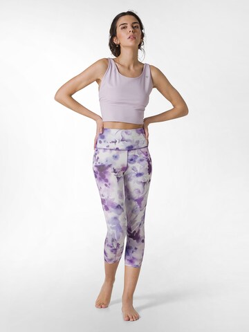 DEHA Skinny Sporthose in Lila