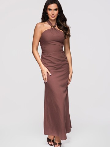 Ombre Evening dress in Brown