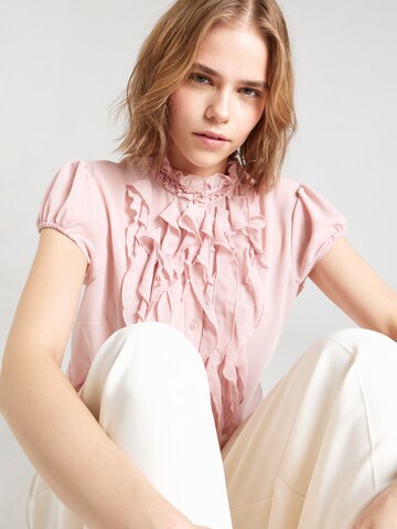 VILA Blouse 'JULIE' in Pink