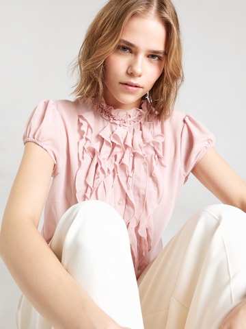 VILA Blouse 'JULIE' in Pink