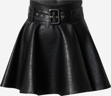 In The Style Skirt 'DANI' in Black: front