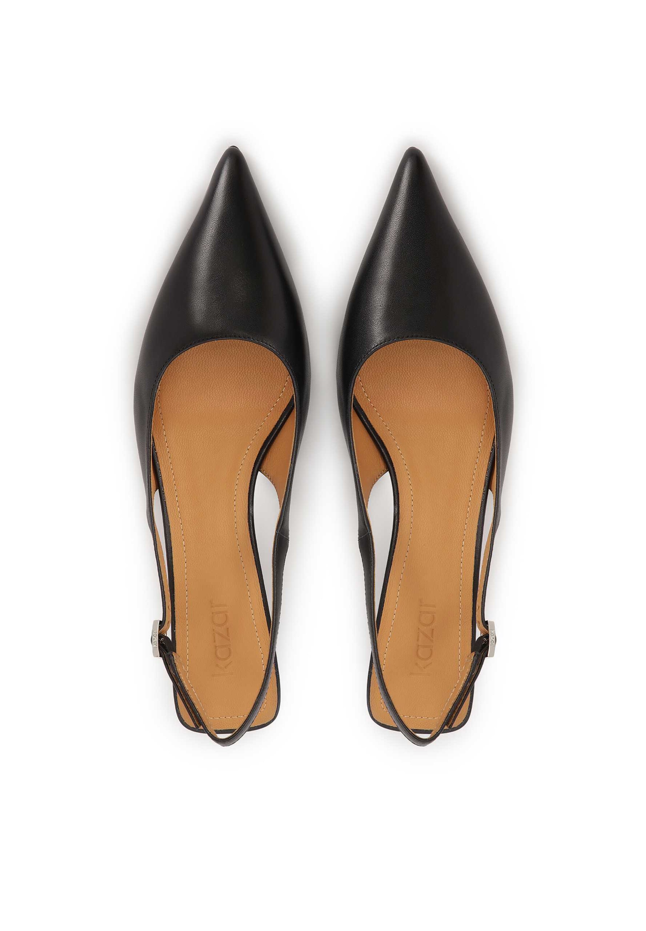 Escarpins à bride arrière Kazar en noir