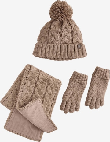 Set Next en beige : devant