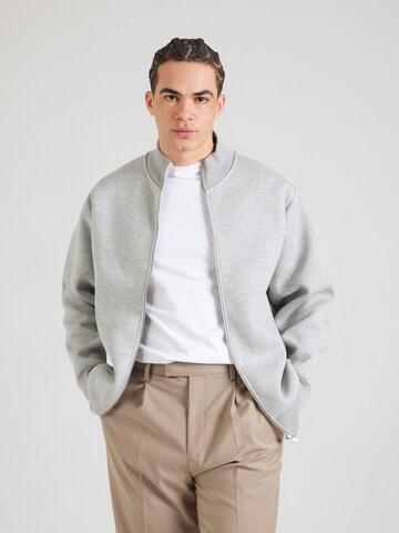 TOPMAN Bluza rozpinana w kolorze szary: przód