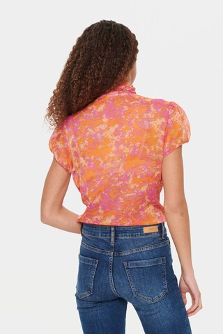 SAINT TROPEZ Shirt 'Lilja' in Orange