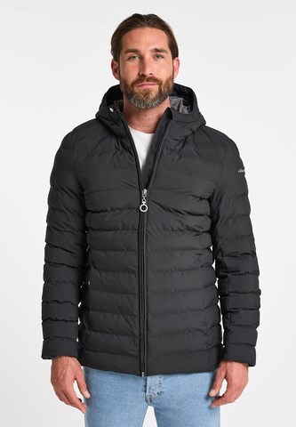 DreiMaster Maritim Winterjacke in Schwarz: predná strana