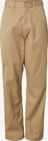 Carhartt WIP Штаны в Коричневый: спереди