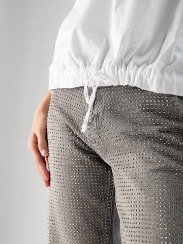 MND Topp 'Popeline' i vit