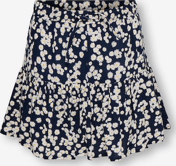 ONLY GIRLS Пола 'KOGZALINA' в синьо: отпред