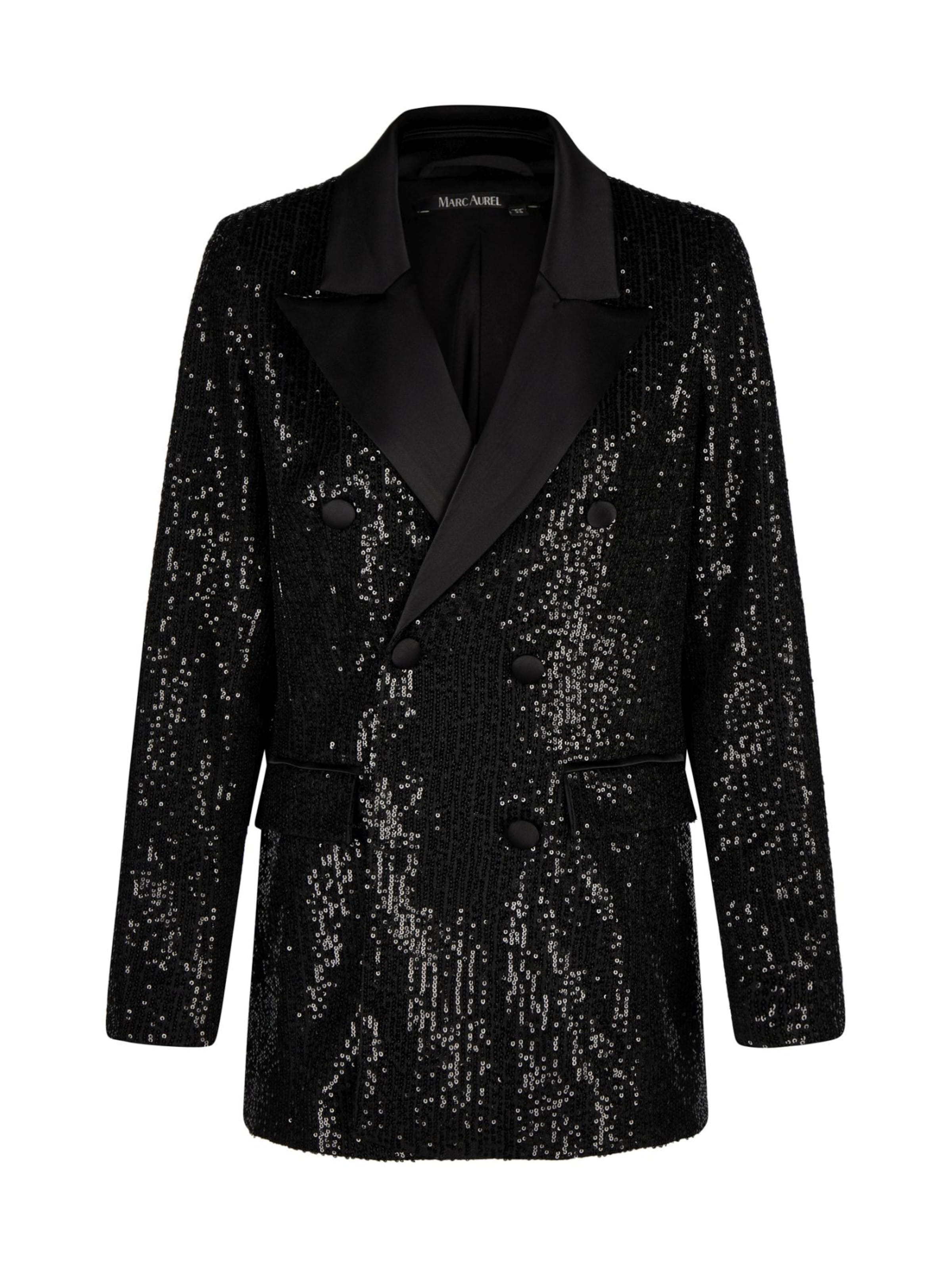MARC AUREL Blazer in Schwarz: Vorderseite