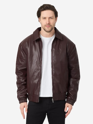 Danger Übergangsjacke 'Jacken'‌‌‌‌‌‌‌ in Braun: Vorderseite