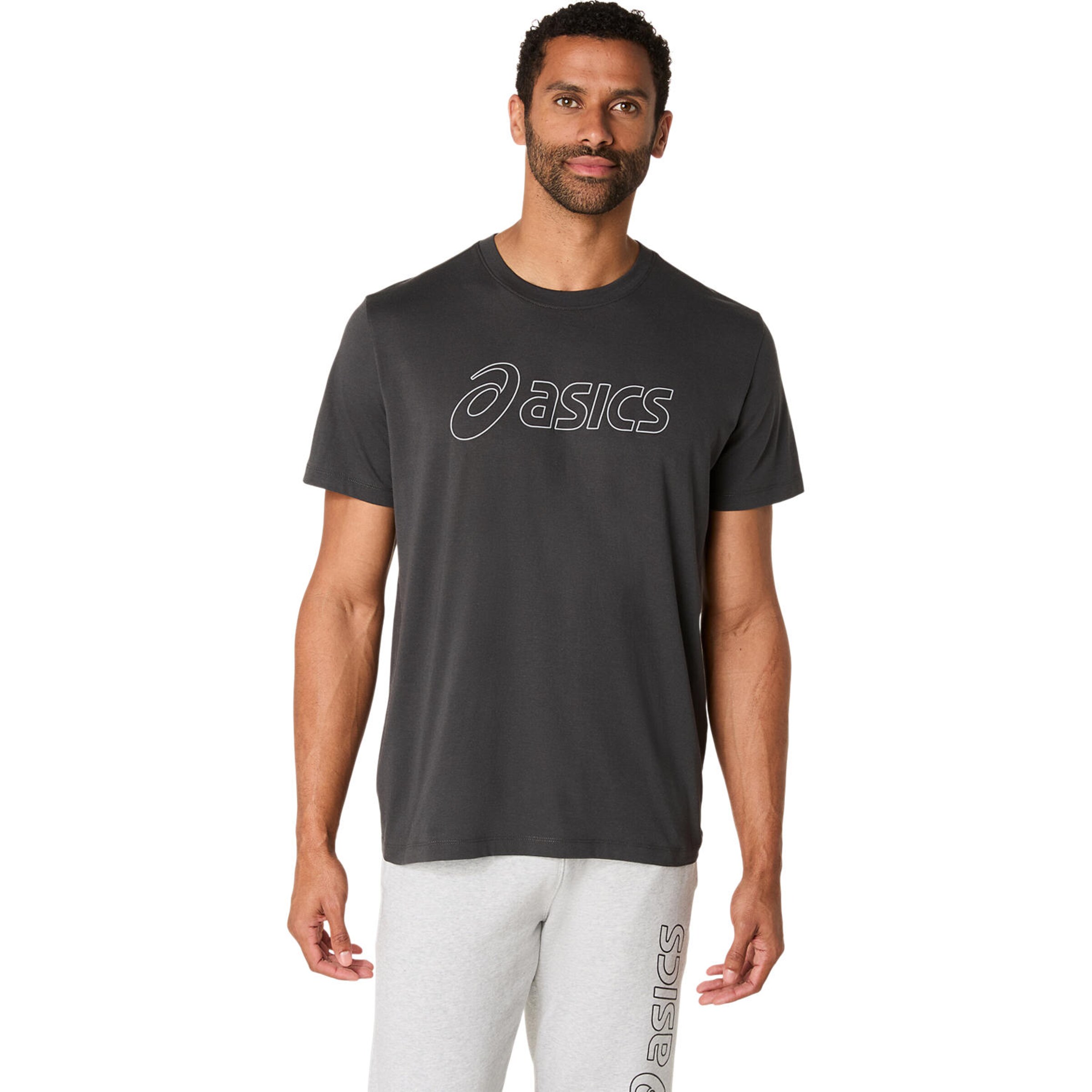 ASICS Performance Shirt in Grey: front