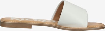 Kickers Mules in White