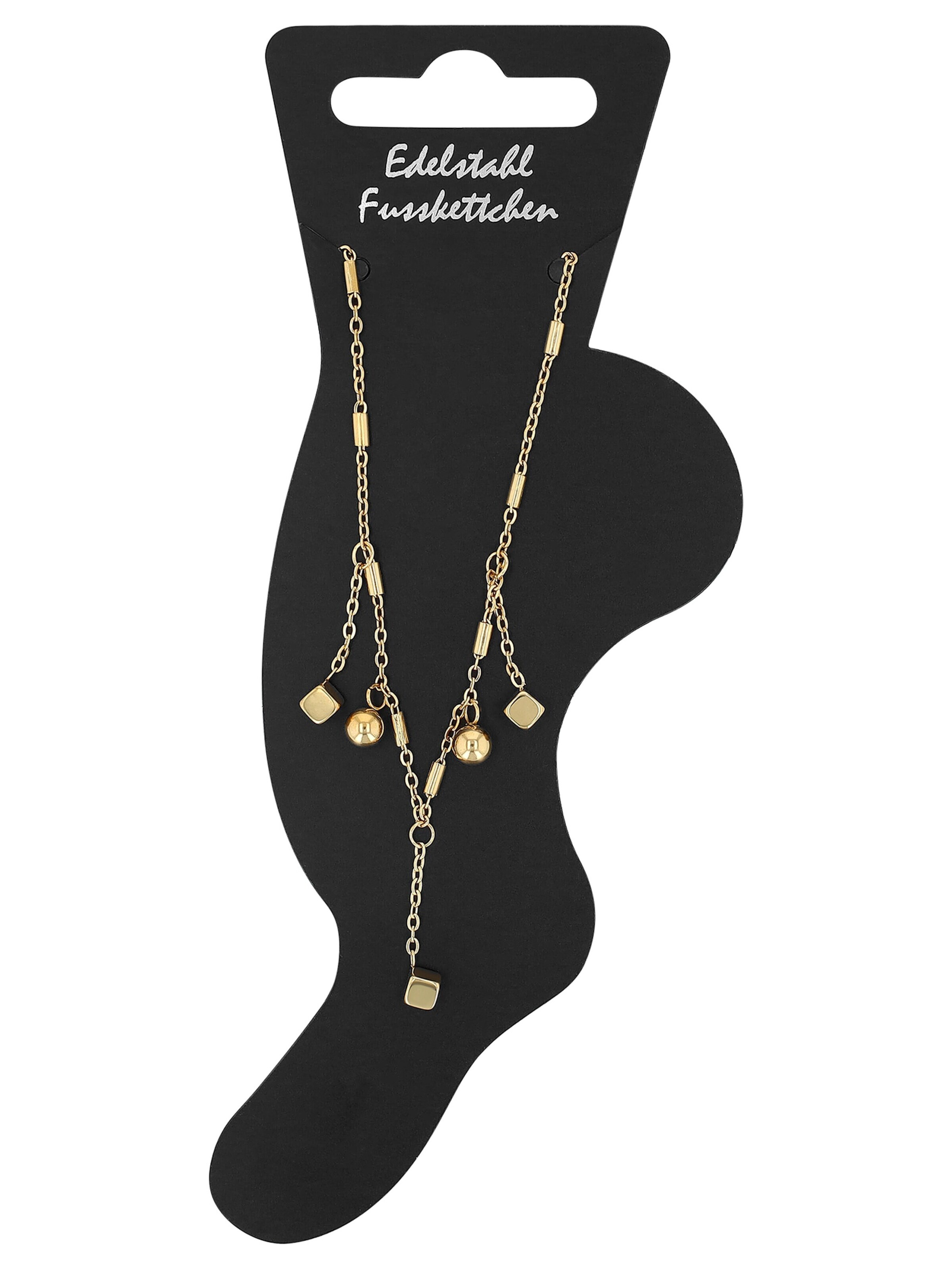 Akzent Foot Jewelry 'Dyrken, langlebig' in Gold: front