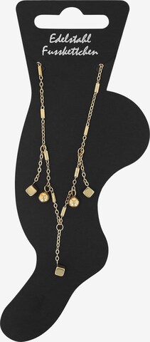 Akzent Foot Jewelry 'Dyrken, langlebig' in Gold: front