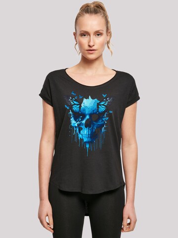 T-shirt F4NT4STIC en noir : devant