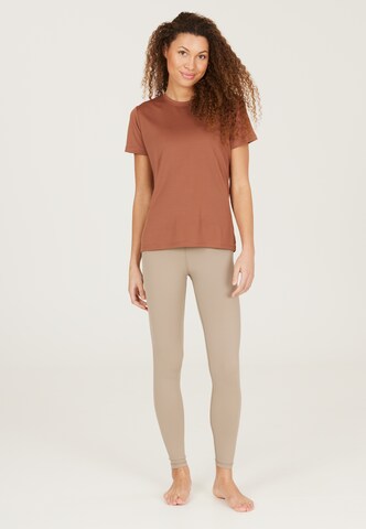 Athlecia T-Shirt 'Rosalva' in Braun