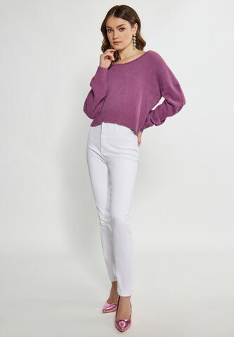 faina Pullover in Lila