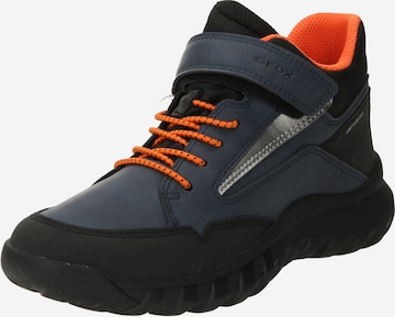 Baskets GEOX en bleu : devant